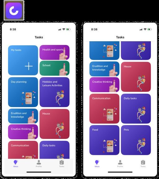 Taskie Husky app competitor screenshots
